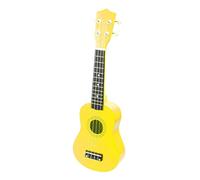Levemolo Musical Boys and Girls Ukulele Guitar Toy Wooden Educational Instrument Toy Vintage Acoustic Guitar for Early Learning