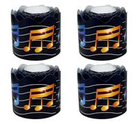 Levemolo Musical Notes Bulletin Board Strip 4 Rolls Paper Material 33ft X 2.95in Artistic Visual Enhancement for Music Classroom and Display Boards