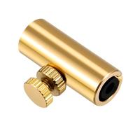 Levemolo Mute for Violin Cello Accessories Ba33 Golden Metal Easy Slide-on Design Pitch Tuner