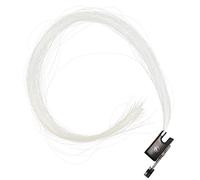 Levemolo Natural Violin Bow Hair Replacement Professional Horsehair Accessory for Violin Bows Easy Use Pre-tied Portable Bowstring for Students and Beginners