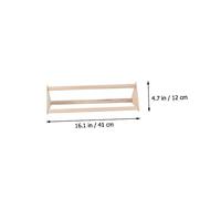 Levemolo Natural Wood Pet Bird Perch Stand for Chickens and Parrots Stable Bite Resistant Training Rack for Hens and Roosters Indoor Home Chicken Standing Rod with Unique Design