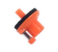 Levemolo Orange Cymbal Bracket with Plastic Seat and Tilter Screw for Drum Hi-hat Stand Support Essential Drumming Accessory Compatible with Boom and Heavy Duty Cymbal Stands Sound