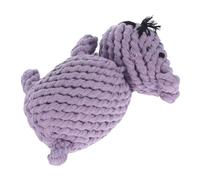 Levemolo Pet Dog Chew Toy Rope Woven Hippo Shaped Puppy Teething Toy and Safe for Chewing for Dogs Helps Prevent Destructive Behavior