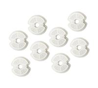 Levemolo Pet Fountain Filter Replacement 2 Sets Round Filter Element Pet Water Dispenser