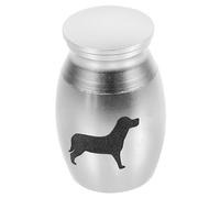 Levemolo Pet Memorial Miniature Urn for Ashes Keepsake Cinerary Casket for Dogs and Cats Portable Pet Ash Container Lid for Commemorating
