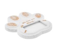 Levemolo Pet Souvenirs Grave Marker Dog Memorial Stone Pet Commemorative Plaque Outdoor Garden Memorial Present