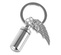 Levemolo Pet Urn Keychain for Ashes Keepsake Memorial Pendant Lightweight and Pet Cremation Ash Holder for Remembering