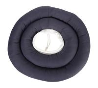 Levemolo Pet Waterproof Anti-lick Collar Elastic Neck Cone Healing Protective Cone for Cats Post-surgery Recovery Dark Grey M Size
