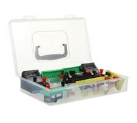 Levemolo Physics Electrical Experiment Kit for Junior High School Educational Science Equipment for Circuit Experiments Electromagnet Learning Supplies for Home and School Use Random Color