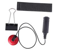 Levemolo Piezo Guitar Pickup Self-adhesive Contact Microphone for Ukulele Acoustic Instruments Clear Sound Transducer with Cable and Clip for Amplifiers Recording