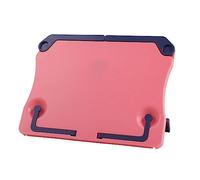 Levemolo Portable Folding Music Sheet Stand Tripod Adjustable Telescopic Holder for Guitar Violin Saxophone Red Lightweight Music Accessory for Practice and Performance