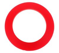 Levemolo Portable Golf Practice Hole Cup Ring with User-friendly Silicone Design, for Golf Courses the Go Practice Sessions, Sturdy Red Putting Green Target Collar for Beginners