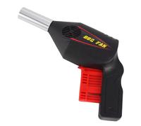 Levemolo Portable Handheld Hand Press Bbq Fan Air Blower for Outdoor Camping Picnic Barbecue Cooking Tool Easy Grip Manual Fire Starter for Charcoal Grill Quick Heat and Spark Control Black
