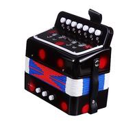 Levemolo Practice Accordion for Boys and Girls Mini Musical Instrument Student Professional Toy Enhance Patience Music Skills