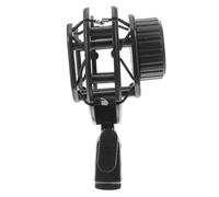 Levemolo Professional Microphone Shockmount High-efficiency Shock Absorption and Lightweight Plastic Construction, Reducing Unwanted Vibrations and Noise, for Desktop Mic Use Random Style