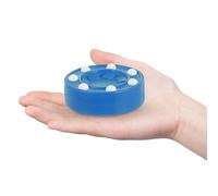 Levemolo Professional Roller Hockey Puck for Indoor and Outdoor Use, Lightweight Pp Material Increased Stability and Reduced Friction, for Street Hockey and Practice Games