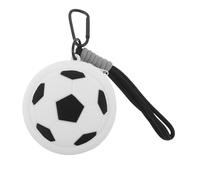 Levemolo PVC Football Coin Purse Keychain with Zipper for Quick Access to Change, Sporty Design Appeal, Suitable for Active Lifestyles and Occasions, Backpack Sports Accessory for Soccer