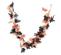 Levemolo Rattan Hanging Decoration Maple Leaf Vine Halloween Decoration Halloween Garland Festival Maple Leaf Decor Garland Silk Flower