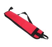 Levemolo Red Oxford Cloth Drum Stick Bag Holder with Delicate Feel and Ample Storage Space, Carrying Case Holds to 4 Pairs of Drumsticks, for Musicians and Drummers the Go