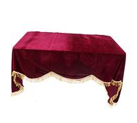 Levemolo Red Plush Piano Cover for 88 Keys Electronic Keyboard, Protective Dust Cover with Easy to Store and Carry Features, Simple and Beautiful Design for Musical Instrument Protection
