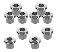 Levemolo Replaceable Guitar Tuner Spacer ABS Silver 10pcs Acoustic Guitar Gasket Washers Suitable for Guitar Maintenance