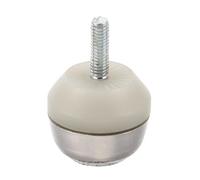 Levemolo Replacement Blind Walking Stick Tip with Rotating Guide Roller Ball, Lightweight Rubber and Metal Cane Tip for Indoor and Outdoor Use by Blind Users