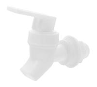 Levemolo Replacement Cooler Faucet Tap for Water and Beverage Dispensers, Sturdy Pp Material with Stable Installation, Suitable for Wine and Juice Barrels, White Water Bottle Dispenser
