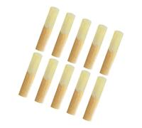 Levemolo Replacement Saxophone Reeds 2.5 Strength 10pcs Set Sax Reeds for Beginners Professionals