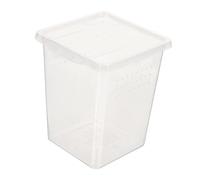 Levemolo Reptile Pet Breeding Box for Tarantula Spider Feed Bin Practical Enclosure Design Habitat Box for Gecko Tank and Insect Tank