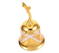 Levemolo Retro Hand Bell Portable Metal Call Bell for Restaurant Office Pet Training and Home Use Unique Vintage Design with Sturdy Build