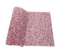 Levemolo Rhinestone Nail Mat for Table Comfortable Arm Rest Pad, Versatile Photo Prop in Pink Resin Rhinestone, Rectangular Bling Design for Jewelry Photography and Client Experience