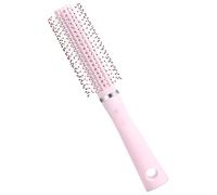 Levemolo Round Hair Brush for Blow Drying: Portable ABS Roller Comb with Anti-Static Design for Men and Women - Suitable for Creating Volume and Smooth Curls at Home and Salon