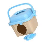 Levemolo Safe Durable Portable Hamster Cage Soft Pet Carrier Airline Approved for Warm Framed Hamsters Random Color