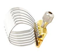 Levemolo Saxophone Clip Fastener Stainless Steel for Alto Saxophone Replacement Accessory for Sax Enthusiasts Lightweight and Portable Design