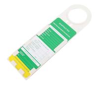 Levemolo Scaffold Inspection Record Kit with Plastic Scaffold Status Holder and Tag, Easy to Install and Remove, Suitable for Operations Industries and Repair, Industrial Safety Warning