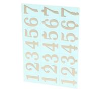 Levemolo Self-Adhesive Coffee Paper Musical Note Decals for Piano and Handpan, Easy for Beginners to Grasp Notes, 3D Embossed Stickers for Personal Practice and Craft Decoration