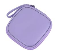 Levemolo Shockproof Pu Material Storage Case with Smooth Zipper for USB Flash Drive and Earphones, Portable Data Cable Storage Case Suitable for Travel and Daily Use