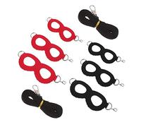 Levemolo Small Animal Harness Leash Set, Pet Chest Strap Sturdy Traction Rope, 2pcs Hamster and Lizard Harness for Outdoor Use,