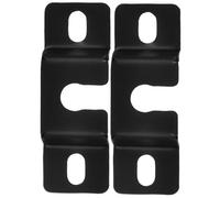 Levemolo Sound Bar Wall Mount Brackets Stable Holder for Surround Sound Speakers Secure Installation for Home Theater Living and Bedroom Compatible with Various Black