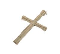 Levemolo St Brigid’S Cross Handwoven Irish Straw Cross for Home Decor, Traditional Blessing Wall Hanging, Good Luck Charm for Entryway and Seasonal Celebrations