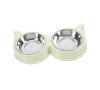 Levemolo Stainless Steel Dog Bowl Non-skid Base for Small Dogs and Cats Pet Feeding Dish for Food and Water Easy to Clean Charming Design for Happy Mealtimes