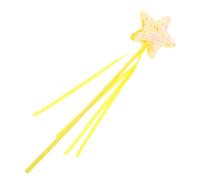 Levemolo Star Ribbon Cat Teaser Interactive Pet Toy with Five-pointed Star, Lightweight Ribbon Design for Kitten Play and Exercise