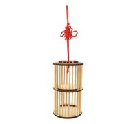 Levemolo Storage Cage Portable Bamboo Keeper for Natural Exploration and Learning Encourages Study of Insects and Wildlife