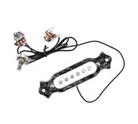 Levemolo String Black Guitar Bridge Pickup Black Pickup Gmba Enhance Your Sound Easy Installation Portable Design Acoustic Electric Guitar Compatible