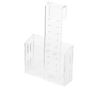 Levemolo Suction Cup Aquatic Plant Holder for Fish Tank Hanging Water Plant Pot Acrylic Design for Aquarium Planting and Fish Breeding