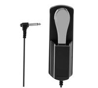 Levemolo Sustain Pedal for Electronic Keyboards and Digital Pianos with Skid Resistant Base Construction Compatible with Synthesizers and Electric Drums Classic Black