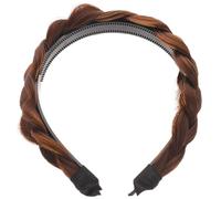 Levemolo Synthetic Fiber Four-strand Braided Headband for Women, Practical and Creative Hair Accessory that Creates Instant New Hairstyle, for Birthday Party or Daily Wear