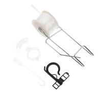 Levemolo Tomato Roller Hooks Trellis Hanging Kit 61Pcs Plant Support Hooks for Greenhouse and Outdoor Garden Vine Crops