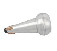 Levemolo Trombone for Superb Intonation and Sturdy Use Device Mute Slide Tenor Long Trombone Accessory Made of Aluminium Alloy Silver for Home Practice