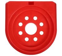 Levemolo Universal Fire Extinguisher Base Heavy Duty Fire Extinguisher Bracket Red Abs Plastic Suitable for 3kg 4kg 5kg Prevents Tipping and Sliding for Home and Commercial Use